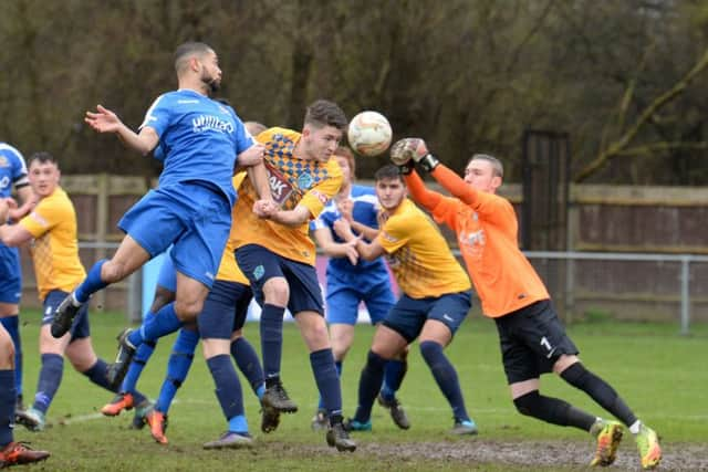 Bedford Town v Arlesey Town. Picture: June Essex.