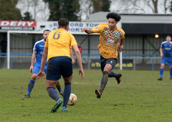 Bedford Town v Arlesey Town. Picture: June Essex.