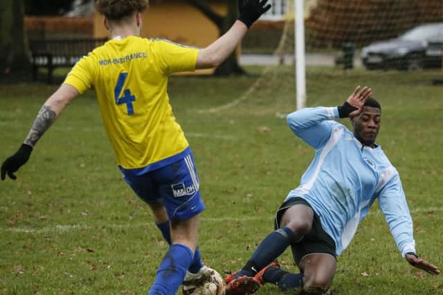 Ickwell v Oakley. Picture: David Kay.