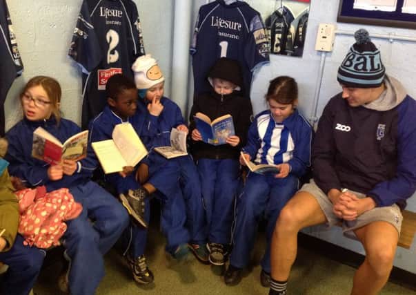 Great Barford Academy visit to Bedford Blues
