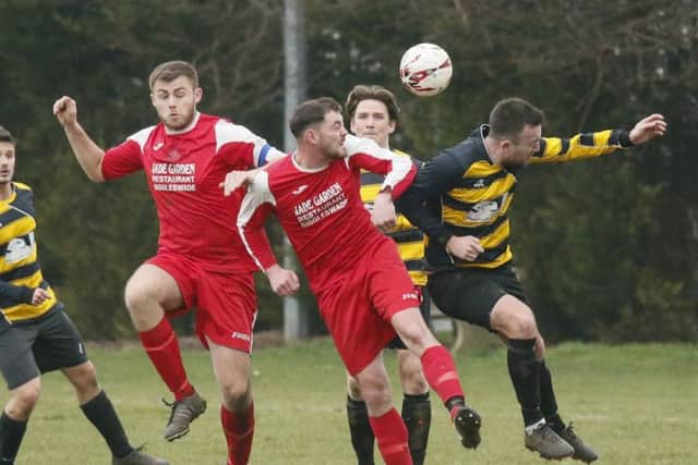 Caldecote v Stevington. Picture: David Kay.