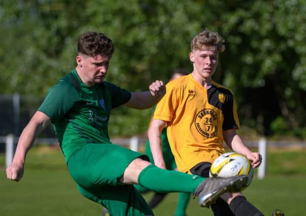 Stotfold v Biggleswade FC on Monday. Picture: Guy Wills.