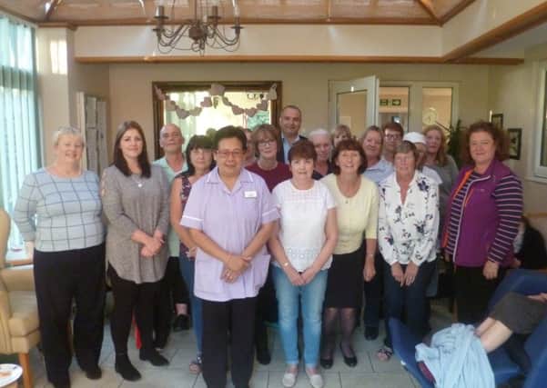 Beaumont Park staff recognised for loyal service. Picture: Healthcare Homes