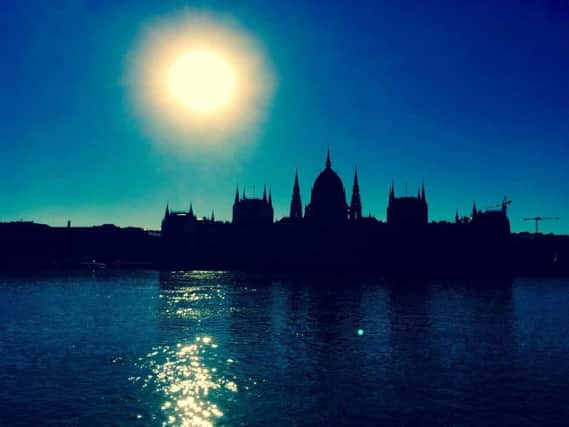 The Budapest skyline