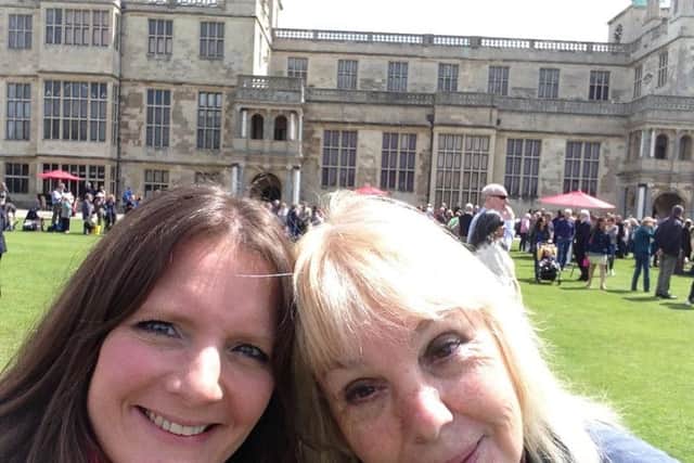 Fair organisers Jane and Kate at the Antiques Roadshow at Audley End
