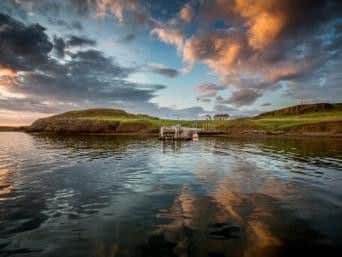 Iceland's landscape is varied and dramatic