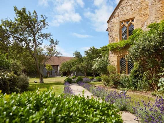 Bailiffscourt Hotel is built in the medieval style