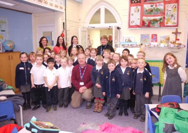 Bishop of Bedford visits Sutton Lower School