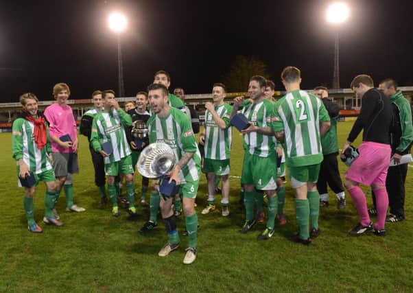 Biggleswade Town lift the Beds Senior Cup
