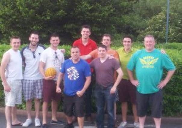 The victorious Dunstable water polo team