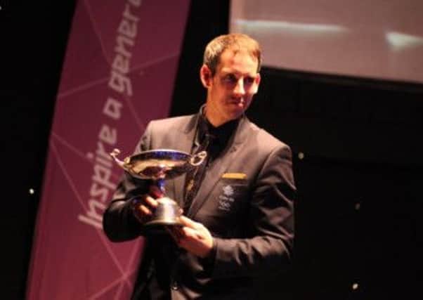 Etienne Stott at Bedford Sports Awards 2012