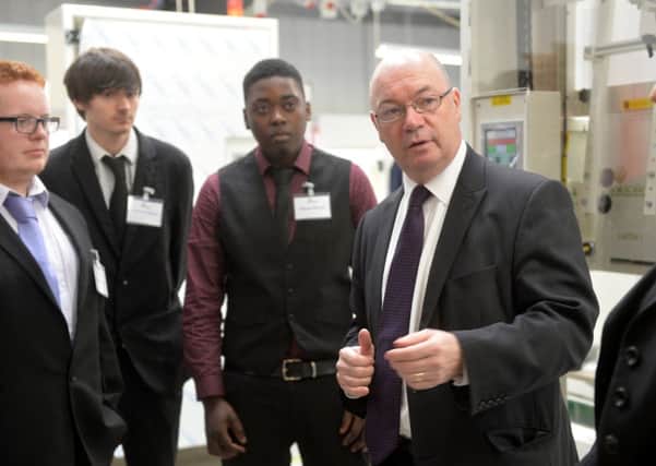 MP Alistair Burt visits Endoline Machinery
