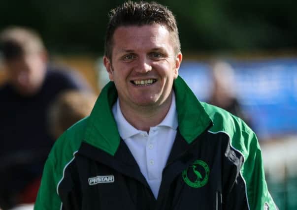 Biggleswade Town manager Chris Nunn. Picture (c) Guy Wills