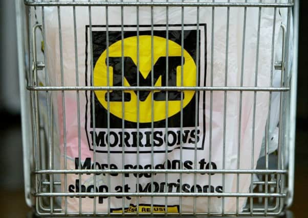 Undated file photo of a Morrisons shopping trolley, as the supermarket have opened three new stores, creating hundreds of jobs. PRESS ASSOCIATION Photo. Issue date: Monday January 25, 2010. See PA story INDUSTRY Morrisons. Photo credit should read: Martin Rickett/PA Wire