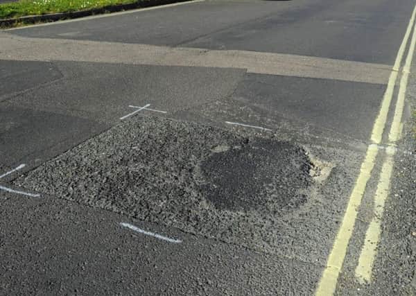 Potholes across the county will be repaired faster  Picture: Malcolm Wells