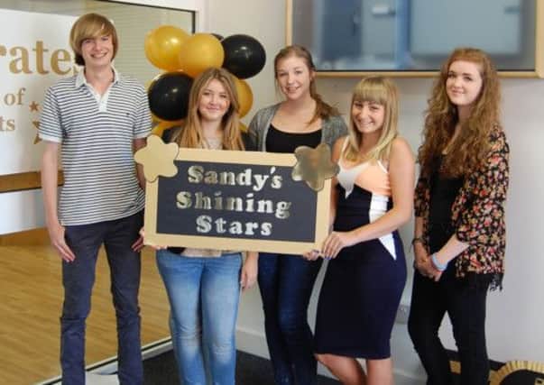 Sandy Upper students celebrate their GCSE results