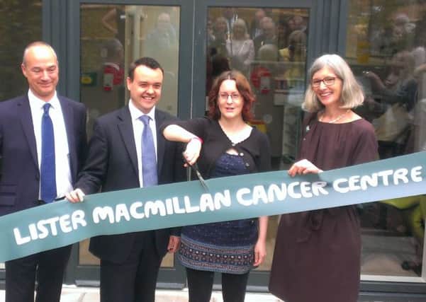 The new Lister Macmillan Cancer Centre officially opens