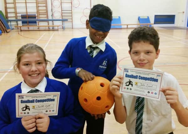 Henlow Academy students triumphed at the Sportability Games