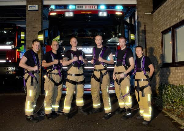 Fire fighters will take part in a fire engine pull this weekend