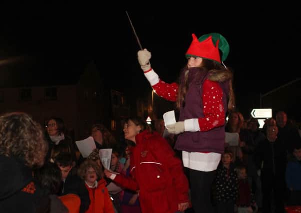 Gamlingay switch-on their Christmas lights