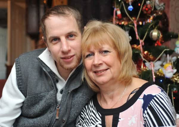 Thomas Ruffhead with mum Rosalind, from Kempston, who has donated a kidney to her son.