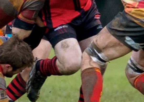 Rugby action