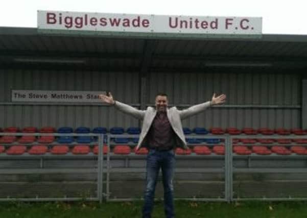Guillem Balague at Biggleswade United Football Club