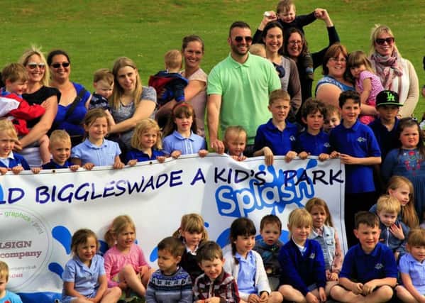 Biggleswade are hoping to have a children's splash park