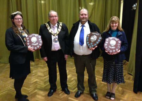 The Sandy Community Awards were given out on Monday evening