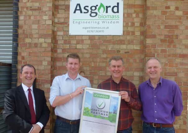 Asgard Biomass of Sutton receive certification
