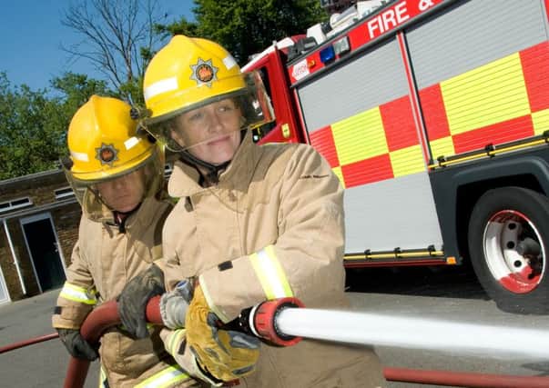 Bedfordshire Fire and Rescue Service are recruiting women fire fighters