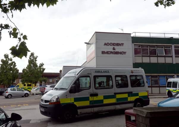Bedford Hospital south wing accident and emergency. PNL-140718-081903001