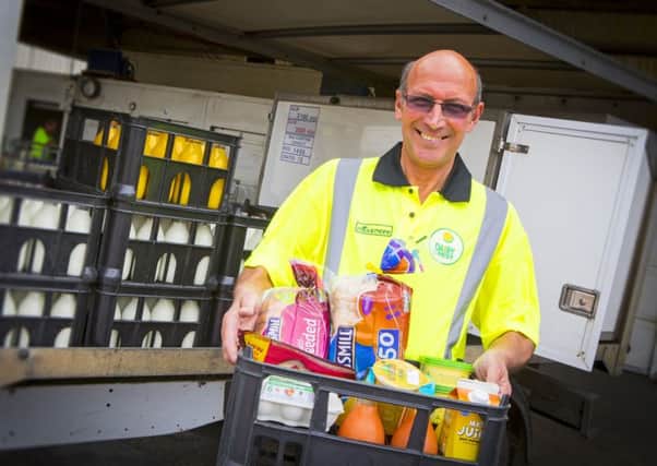 A Biggleswade milkman retires this weekend after 38 years on the job PIC: Darren Harbar