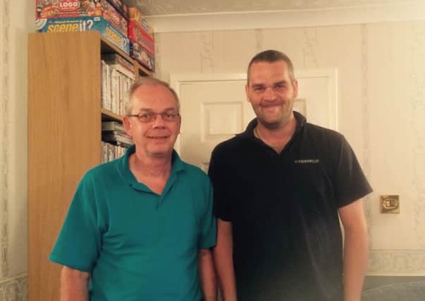 A devoted dad from Sandy will be skydiving for the Stroke Association after his son had a devastating stroke