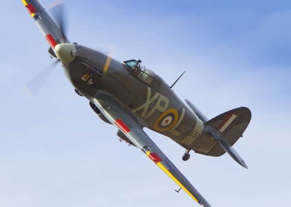 One of the aircraft to be doing a flypast of the Little Gransden Air and Car Show