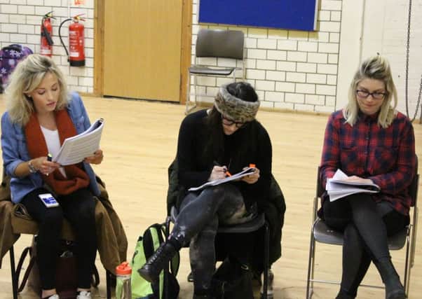 Rehearsals for Alice in Wonderland coming to Stevenage