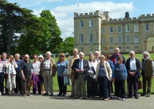 Sandy Historical Research Group at Kimbolton Castle.