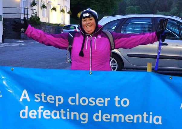 Chief Insp Jaki Whittred climbed Snowden for charity PNL-160524-132711001