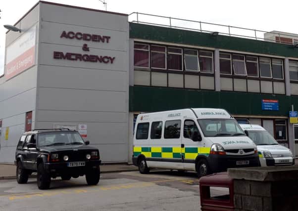 Bedford Hospital south wing accident and emergency. PNL-140718-081753001