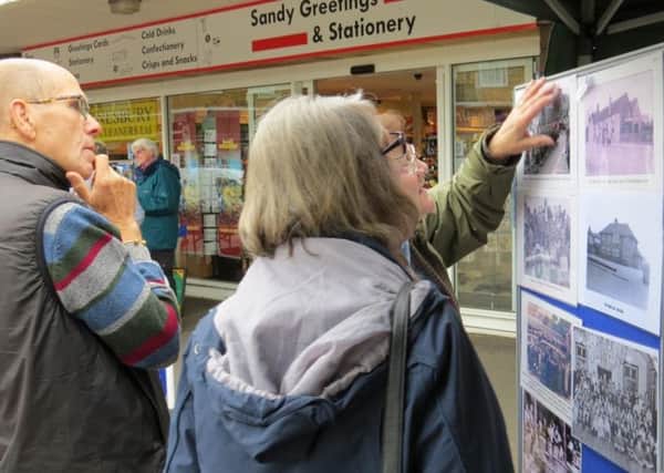 Sandy Historical Research Group market stall