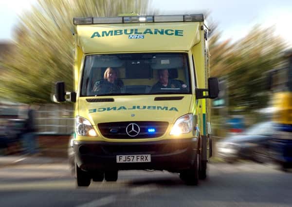 Emergency services were called to the A6 today