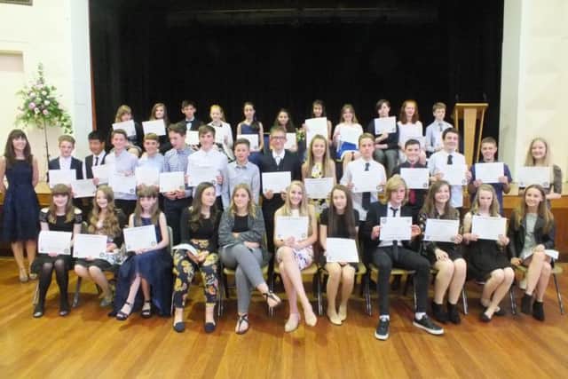 Stratton Upper year 9 awards