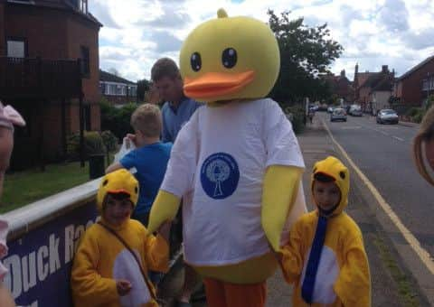 Duck race at Bangkok Lounge, Shefford