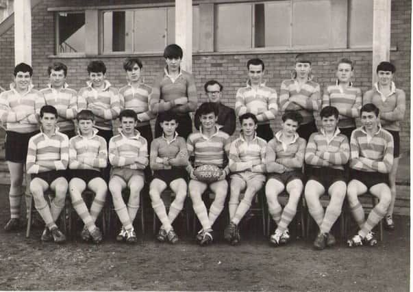 Stratton School rugby team of 1963