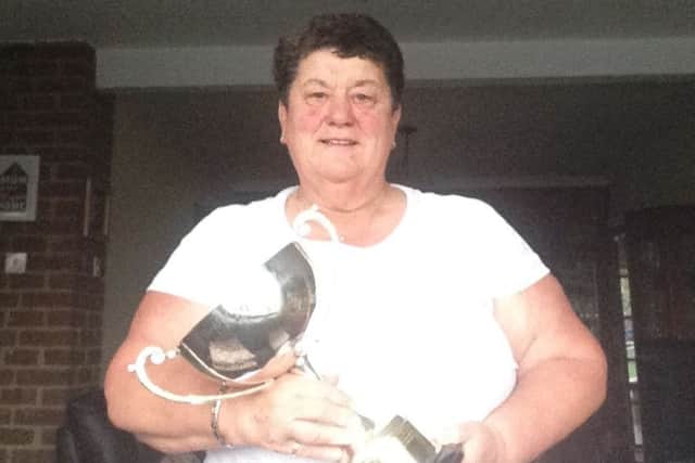 Bedfordshire Past Ladies' Captains Championship winner Sandra Gardner. PNL-160921-153212002
