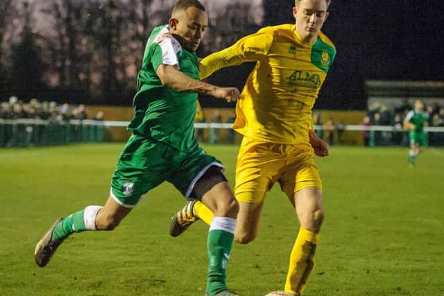 Biggleswade Town v Hitchin Town. Picture: Guy Wills.