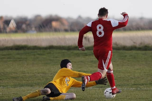 Caldecote A v Shefford T&C A. Picture: David Kay.