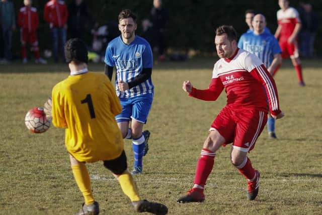 Caldecote A v Shefford T&C A. Picture: David Kay.