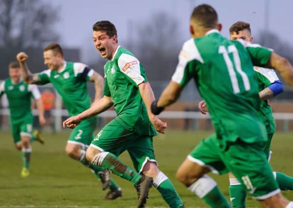 Biggleswade Town v Banbury United. Picture: Guy Wills.