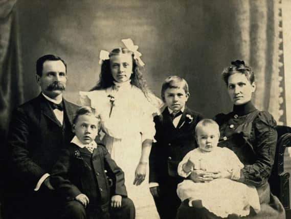 A Victorian family